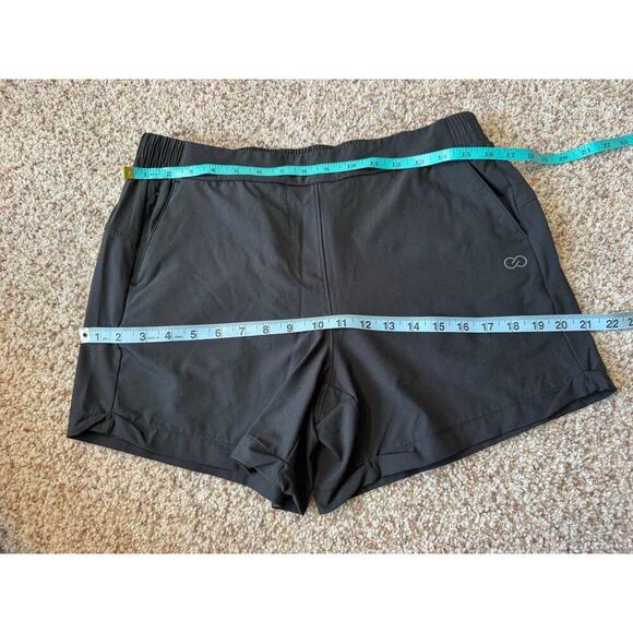 CALIA shorts size Medium, Black; Wide waistband; lightweight quick dry - Picture 5 of 8